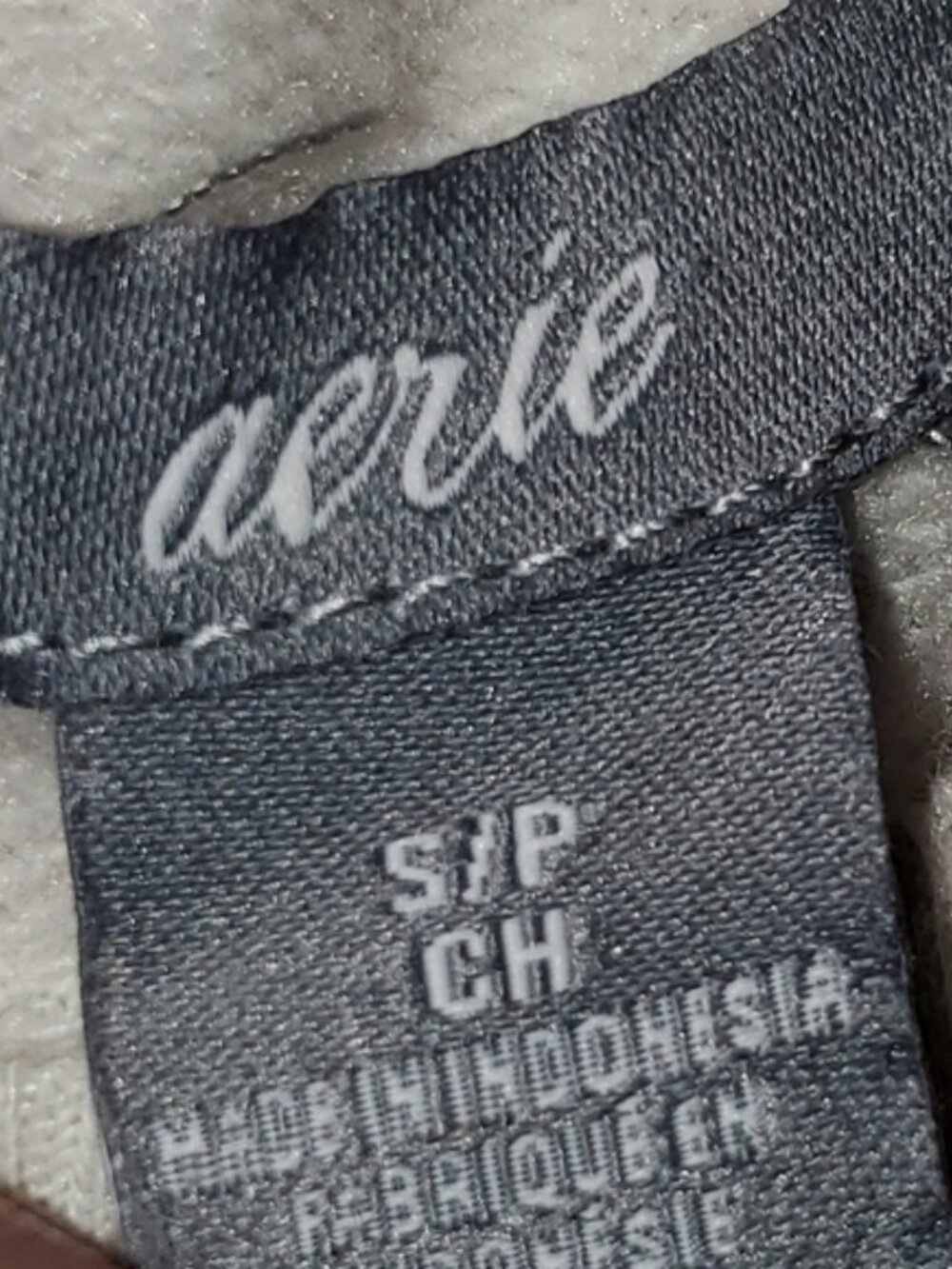 AERIE Cream sweater with decorative buttons Small - Picture 5 of 5